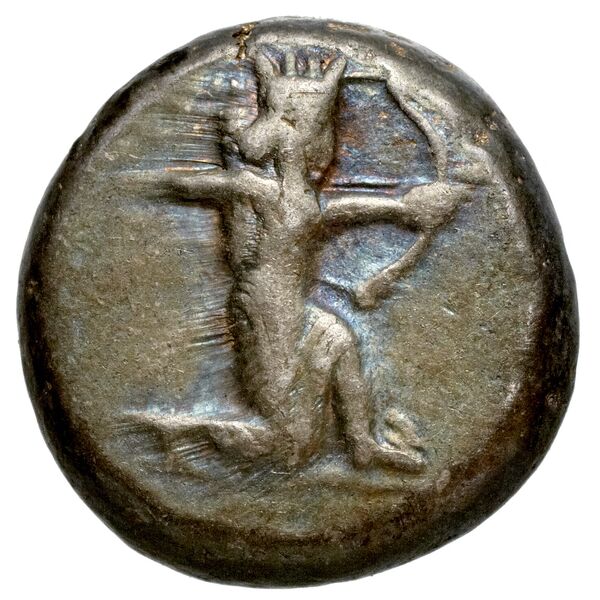 Sardis Carradice 1987 Type II siglos, аверс, bnf-iris