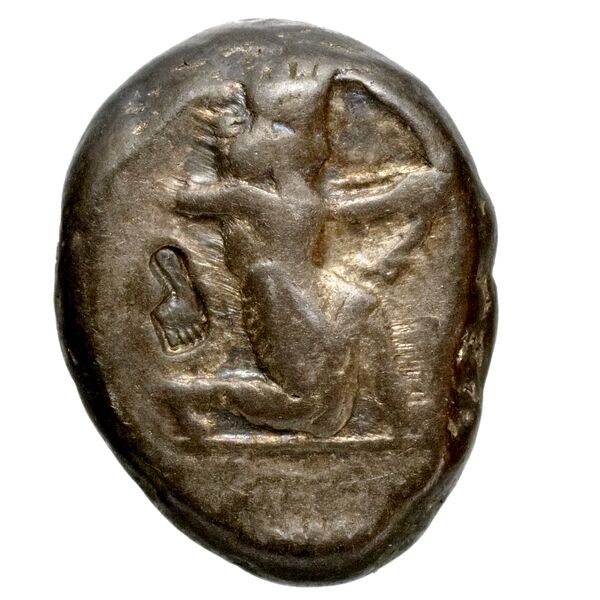 Sardis Carradice 1987 Type II siglos, аверс, bnf-iris