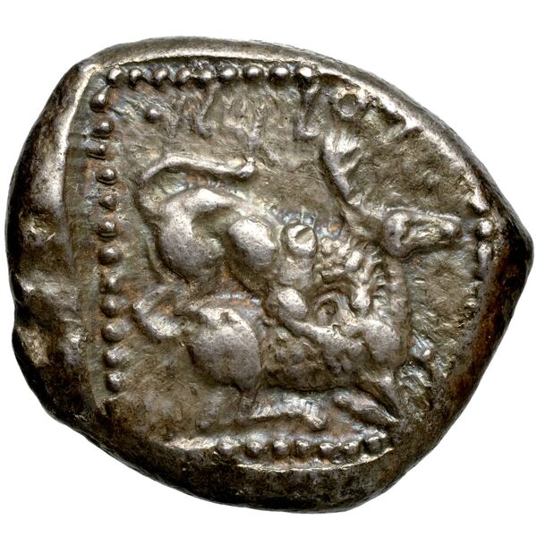 Baalmelek II of Citium Citium BMC Citium 29-48, реверс, bnf-iris