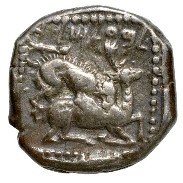 Baalmelek II of Citium Citium BMC Citium 49, реверс, bnf-iris