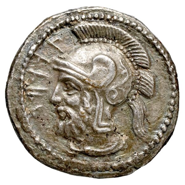 Tarkumuwa, satrap of Cilicia Tarsus Moysey 1986 Issue 4, реверс, bnf-iris
