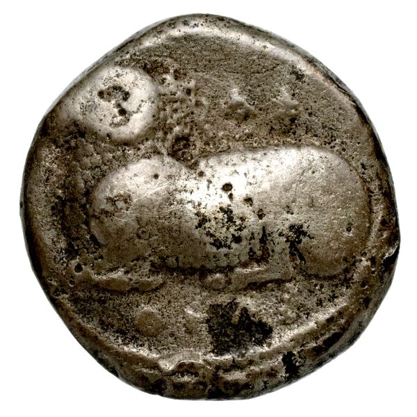 Nikodamos of Salamis Salamis BMC Salamis 31, аверс, bnf-iris