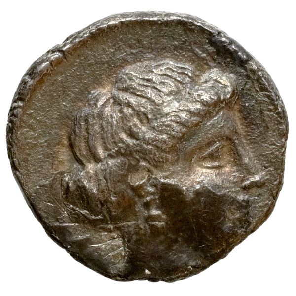 Euagoras II of Salamis Salamis BMC Salamis 69-73, реверс, bnf-iris