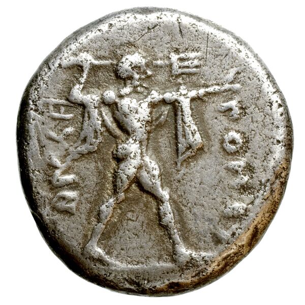 Poseidonia Historia Numorum Italy 1116, аверс, bnf-iris