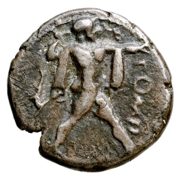 Poseidonia Historia Numorum Italy 1143-7, аверс, bnf-iris