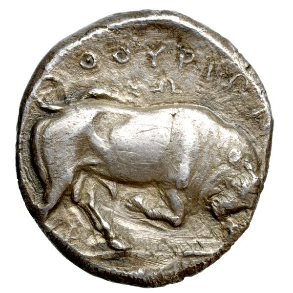 реверс Thurium Historia Numorum Italy 1819