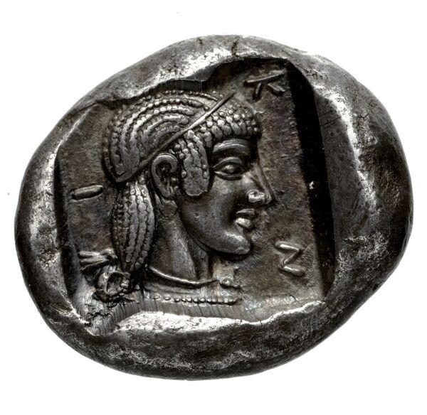 Cnidus Cahn 1970 Series IV, реверс, bnf-iris