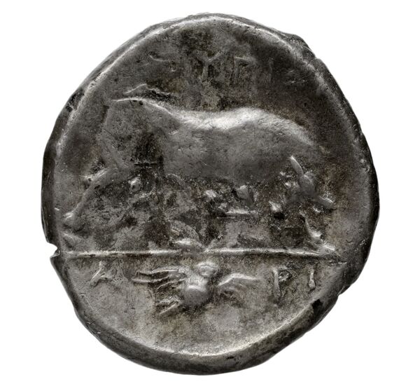 Thurium Historia Numorum Italy 1896-1899, реверс, bnf-iris