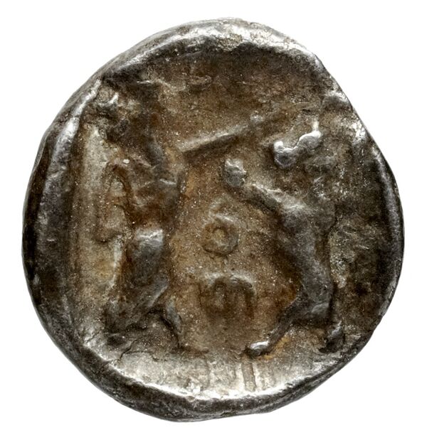 Abdashtart II, King of Sidon Sidon Elayi 2004 IV.5.4, реверс, bnf-iris