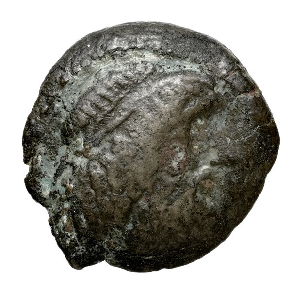 Attambelus I of Characene Charax Spasinou Le Rider 1959 17-18, аверс, bnf-iris