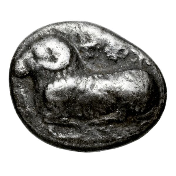 Euelthon of Salamis Salamis BMC Salamis 1-7, аверс, bnf-iris