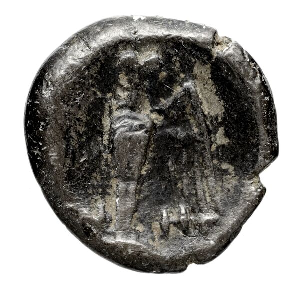 Taras Historia Numorum Italy 1072, реверс, bnf-iris