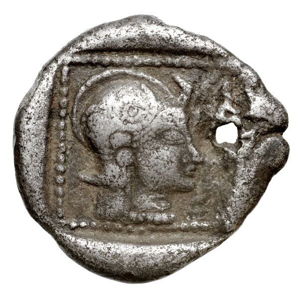 Ariarathes VII Uncertain Cappadocian Royal mint A Mørkholm 1978 A.1-3, реверс, bnf-iris