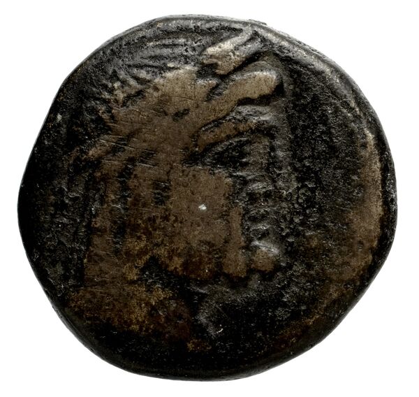 obverse Uxentum Historia Numorum Italy 1104