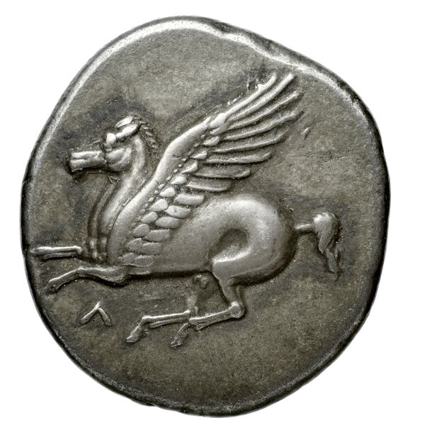 obverse Stageira Cahn 1973 Period 2, didrachms