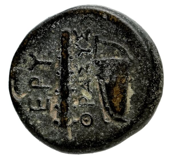 Erythrae Kinns 1980 Period II.2, AE 5, реверс, bnf-iris