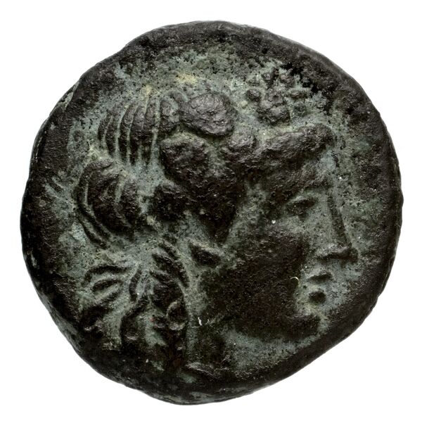 Erythrae Kinns 1980 Period IV, AE 16, аверс, bnf-iris