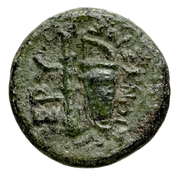 Erythrae Kinns 1980 Period II.1, AE 5, реверс, bnf-iris