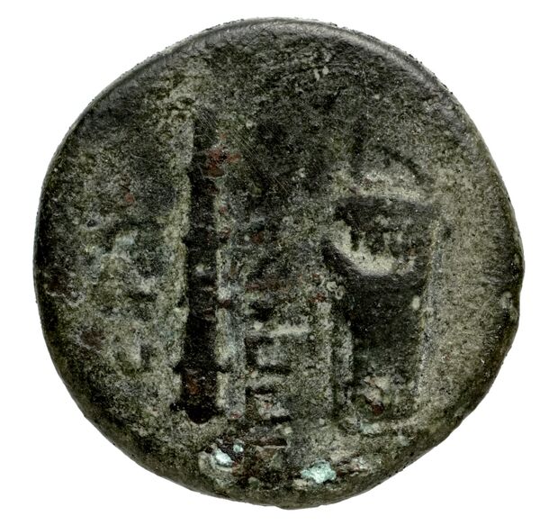 Erythrae Kinns 1980 Period II.3, AE 5, реверс, bnf-iris