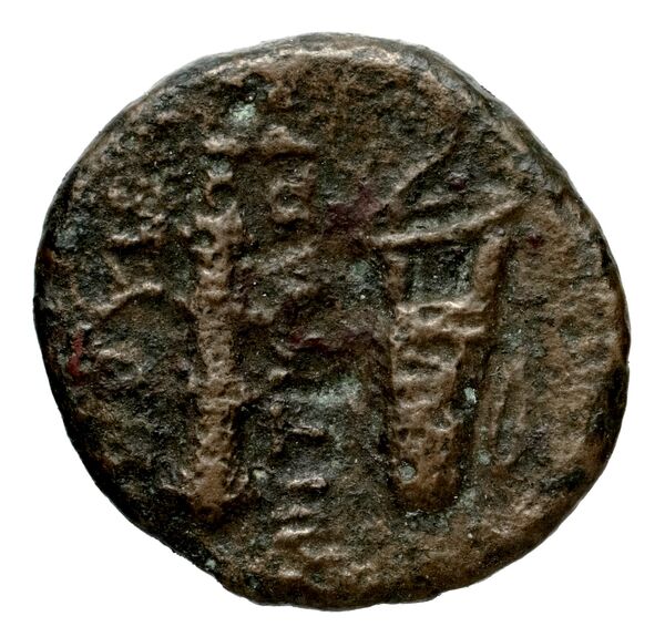 Erythrae Kinns 1980 Period III.1, AE 7, реверс, bnf-iris