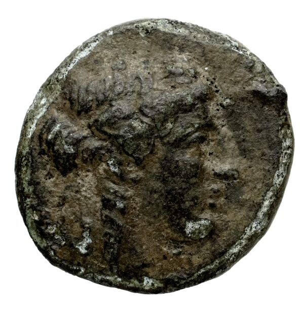 Erythrae Kinns 1980 Period IV, AE 16, аверс, bnf-iris