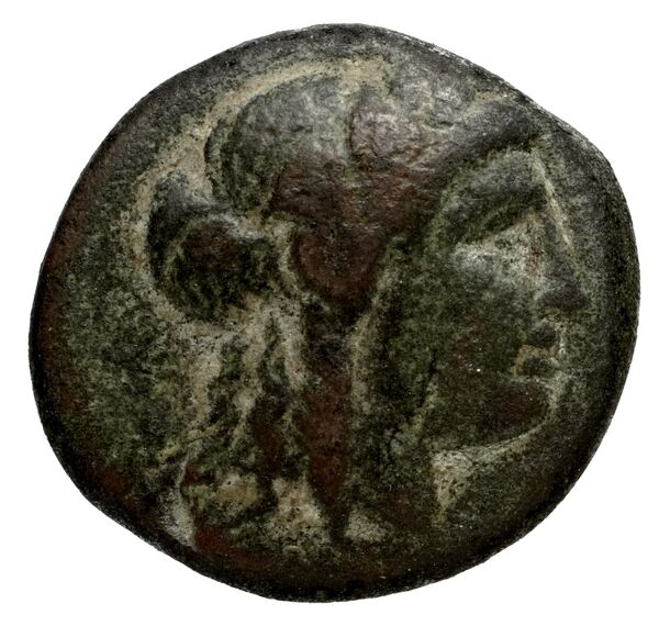 Erythrae Kinns 1980 Period IV, AE 16, аверс, bnf-iris