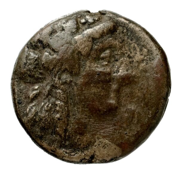 Erythrae Kinns 1980 Period IV, AE 16, аверс, bnf-iris