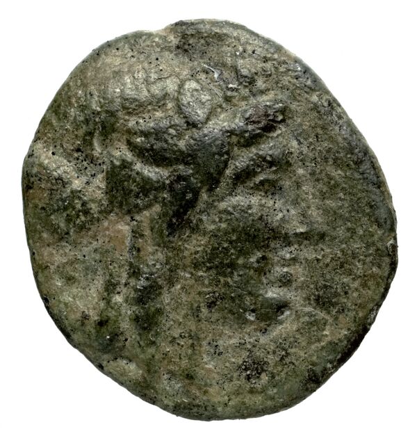 Erythrae Kinns 1980 Period IV, AE 16, аверс, bnf-iris