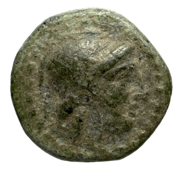 Erythrae Kinns 1980 Period IV, AE 17, аверс, bnf-iris