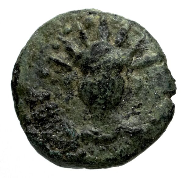Erythrae Kinns 1980 Period VI, AE 18, аверс, bnf-iris