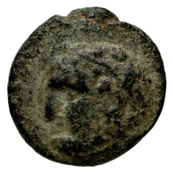 Erythrae Kinns 1980 Period VI, AE 22, аверс, bnf-iris