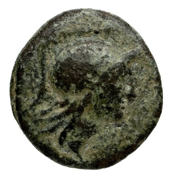Erythrae Kinns 1980 Period V, AE 17, аверс, bnf-iris