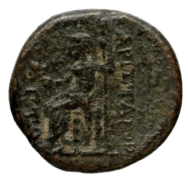 Lebedus Kinns 1980 Period II, AE 7, reverse, bnf-iris