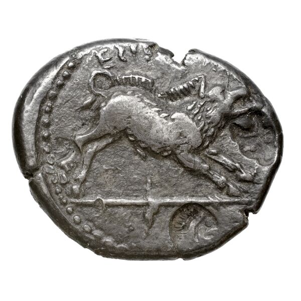 Achaean League Antigoneia Benner 2008 Antigonieia 1-13, реверс, bnf-iris