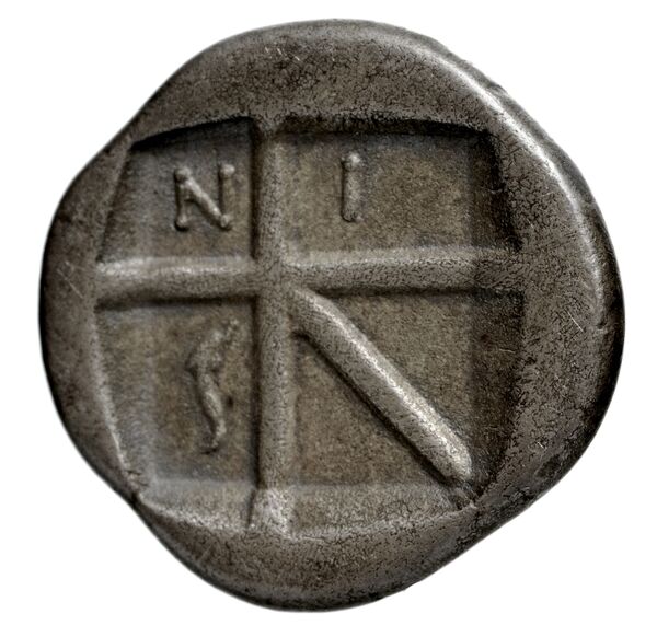 Aegina BMC Aegina pl. XXV, 3-7, реверс, bnf-iris