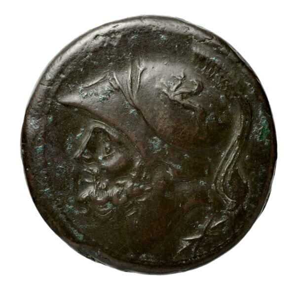 Brettii Bruttium Historia Numorum Italy 1987, аверс, bnf-iris