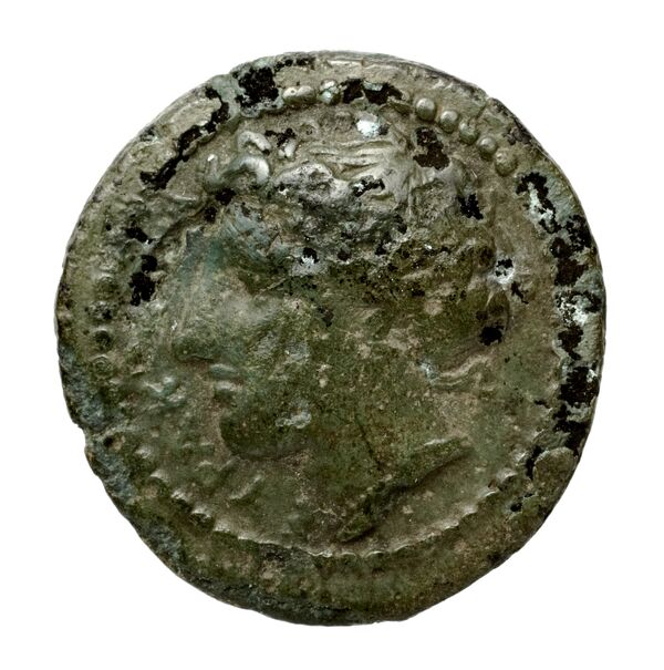 Brettii Bruttium Historia Numorum Italy 1987, аверс, bnf-iris