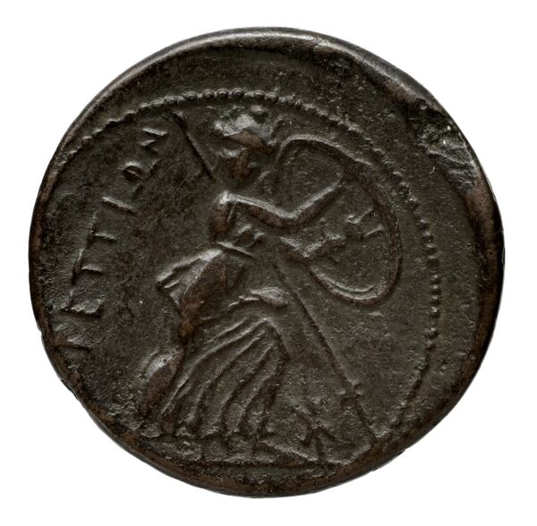 Brettii Bruttium Historia Numorum Italy 1992-1993, реверс, bnf-iris