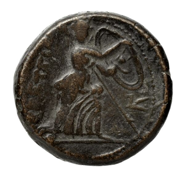 Brettii Bruttium Historia Numorum Italy 1992-1993, реверс, bnf-iris