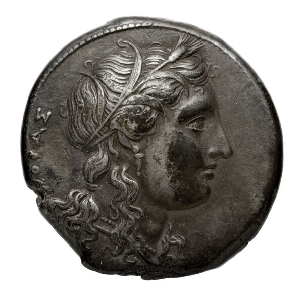 Brettii Bruttium Historia Numorum Italy 1992-1993, аверс, bnf-iris