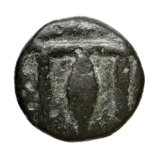 Brettii Bruttium Historia Numorum Italy 1988, реверс, bnf-iris