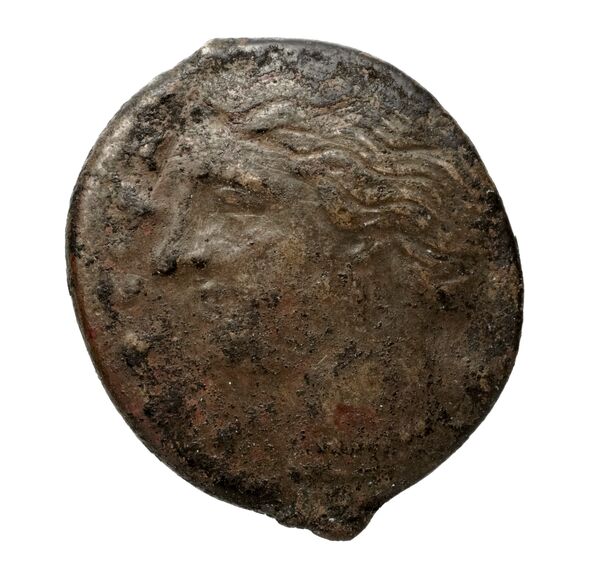 Agathocles of Syracuse Syracuse Puglisi 2009 323-324, аверс, bnf-iris