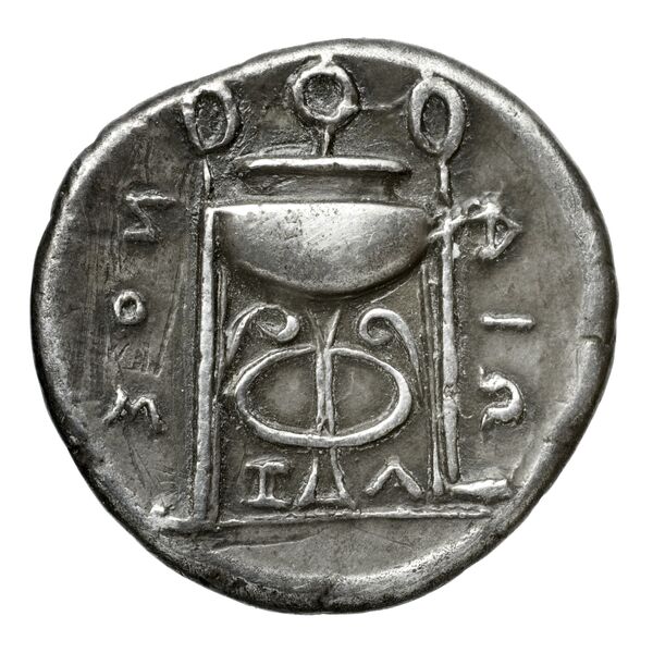 Zacynthus Babelon 1914 1212, реверс, bnf-iris