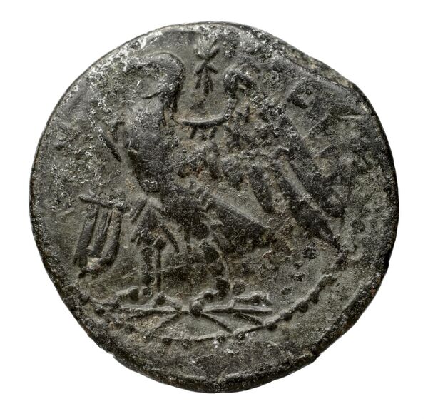 Brettii Bruttium Historia Numorum Italy 2006-2010, реверс, bnf-iris