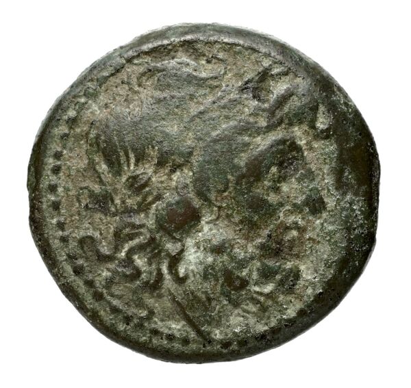Brettii Bruttium Historia Numorum Italy 1978-1981, obverse, bnf-iris