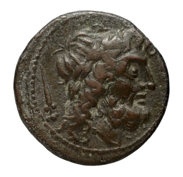 Brettii Bruttium Historia Numorum Italy 1994-1996, аверс, bnf-iris