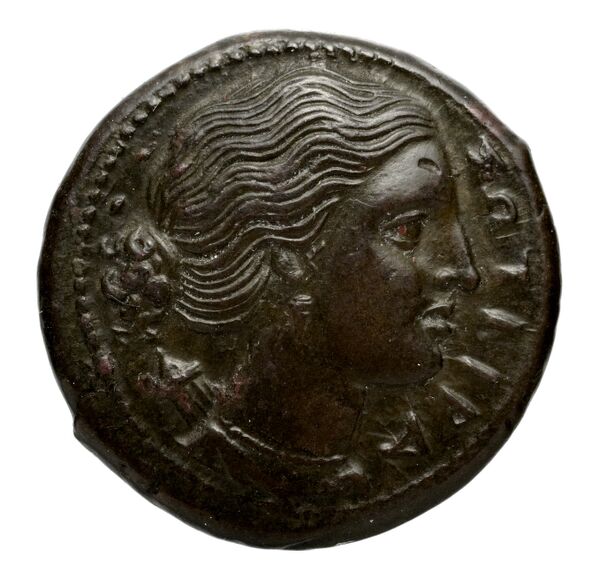 Brettii Bruttium Historia Numorum Italy 1994-1996, аверс, bnf-iris