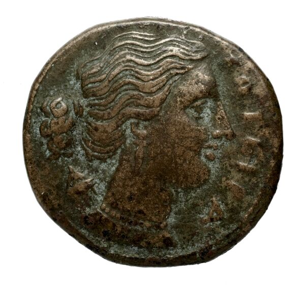 Brettii Bruttium Historia Numorum Italy 1997, аверс, bnf-iris