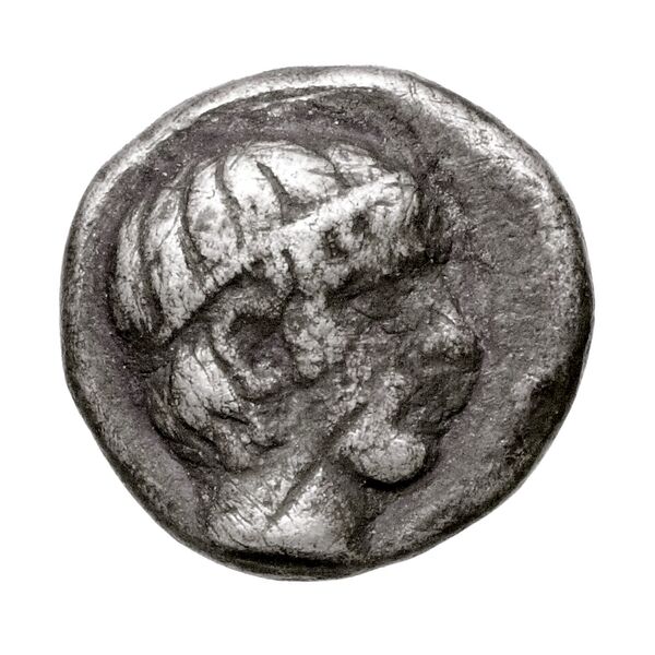 Cales Historia Numorum Italy 435, аверс, bnf-iris