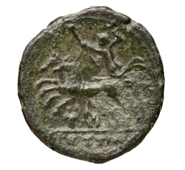 Brettii Bruttium Historia Numorum Italy 1989, реверс, bnf-iris